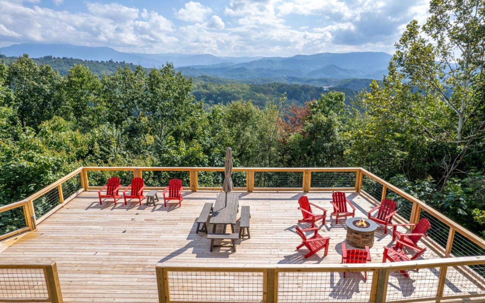 Smoky View Top Shelf Villa Pigeon Forge Buitenkant foto